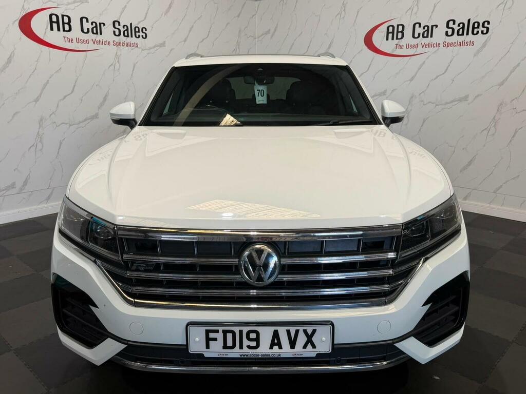Volkswagen Touareg 3.0 Tdi V6 R-line Tech Tiptronic 4Motion Euro 6 S White #2
