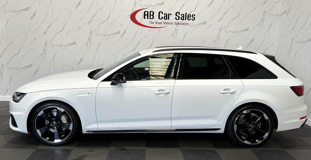 Audi A4 Avant 2.0 Tdi 40 Black Edition S Tronic Euro 6 Ss White #4