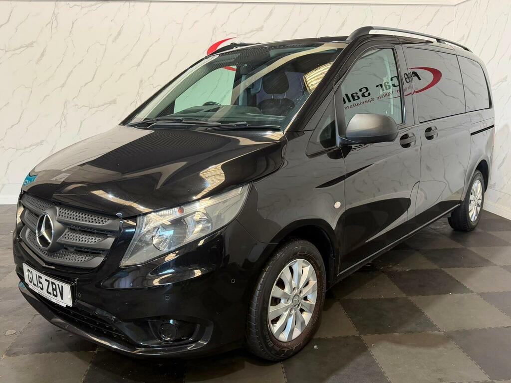 Mercedes-Benz Vito 1.6 111 Cdi Bluetec Select Tourer Fwd L1 Euro 6 Black #5