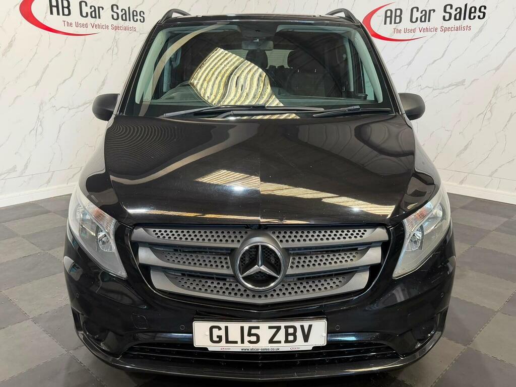 Mercedes-Benz Vito 1.6 111 Cdi Bluetec Select Tourer Fwd L1 Euro 6 Black #2