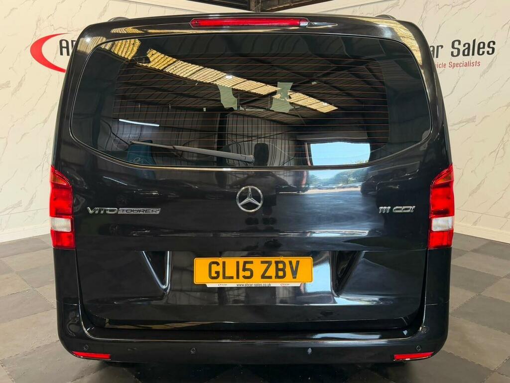 Mercedes-Benz Vito 1.6 111 Cdi Bluetec Select Tourer Fwd L1 Euro 6 Black #3