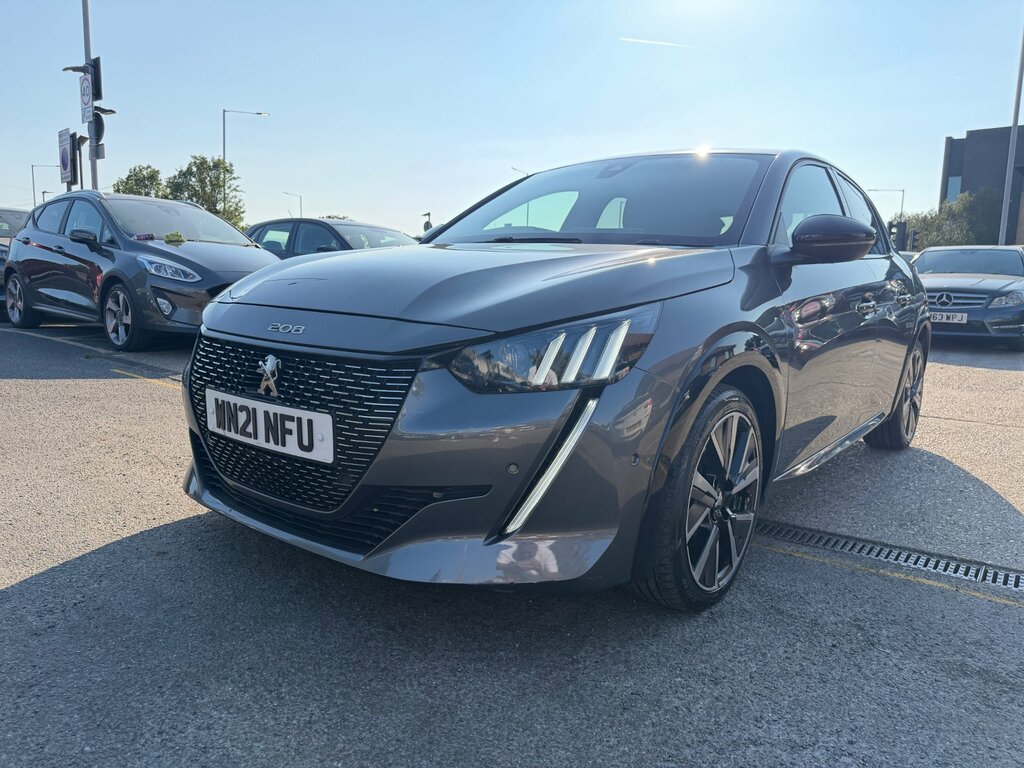Peugeot 208 1.2 Puretech Gt Hatchback Eat Euro 6 S Grey #5