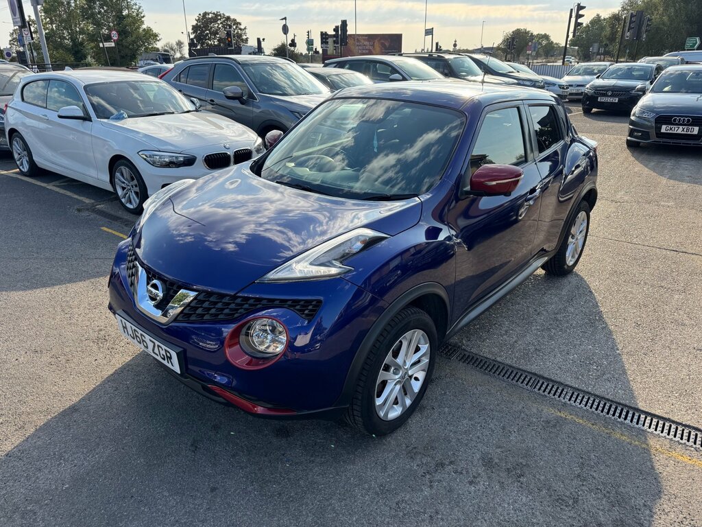 Nissan Juke 1.2 Dig-t Tekna Suv Euro 6 Ss Blue