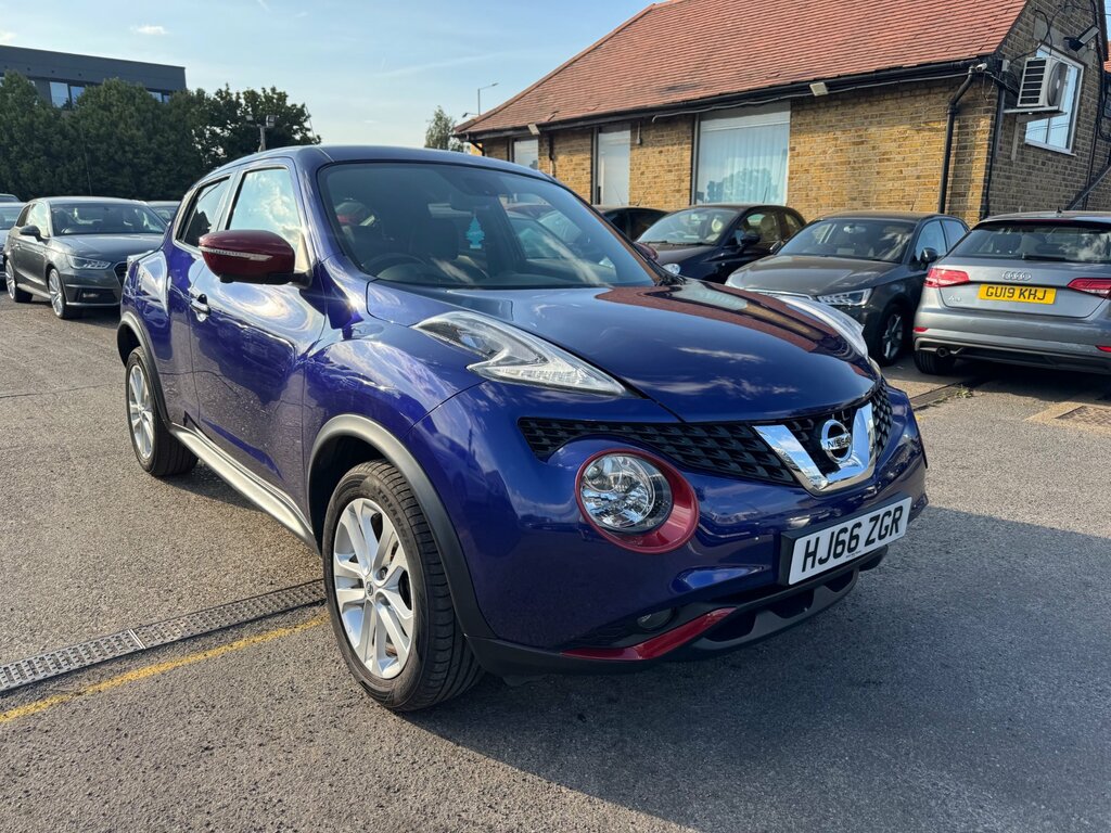 Nissan Juke 1.2 Dig-t Tekna Suv Euro 6 Ss Blue #4