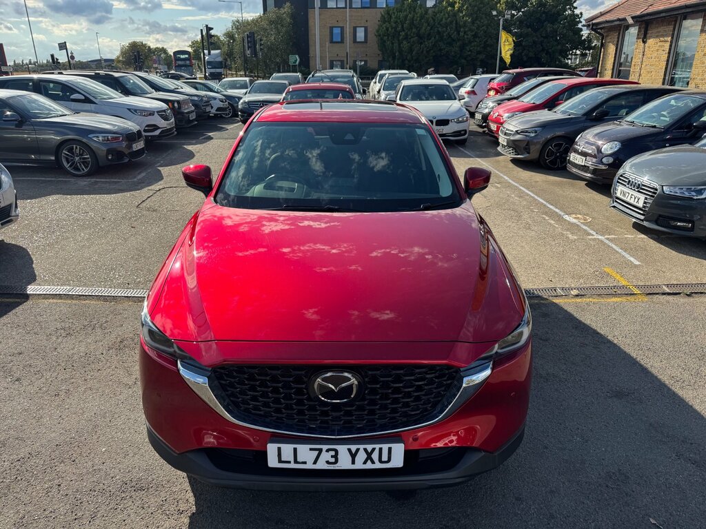 Mazda CX-5 2.0 E-skyactiv G Mhev Exclusive-line Suv Petro Red #4
