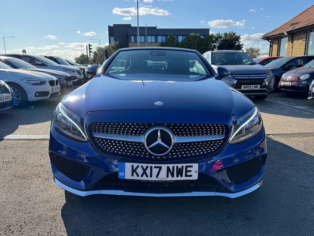 Mercedes-Benz C Class 2.1 C250d Amg Line Cabriolet G-tronic Blue #3