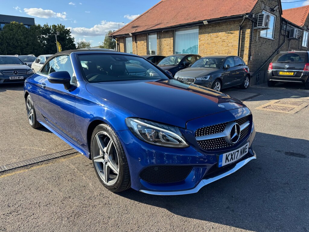 Mercedes-Benz C Class 2.1 C250d Amg Line Cabriolet G-tronic Blue #6