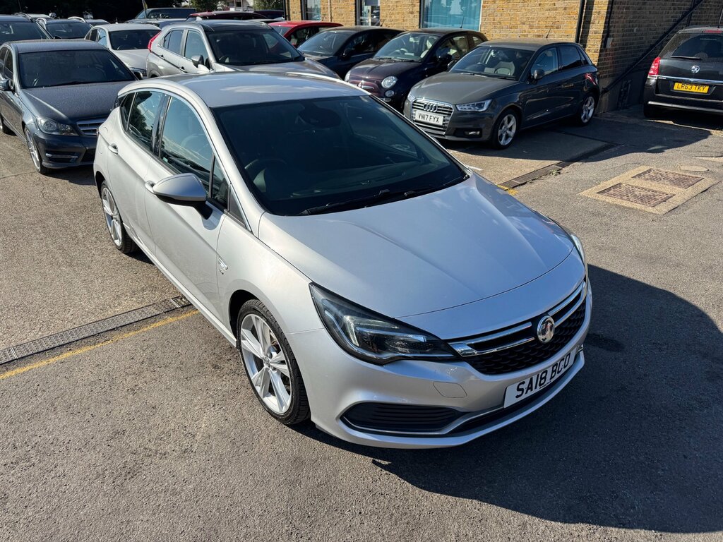 Vauxhall Astra 1.4I Turbo Sri VX Line Nav Hatchback Ma Silver #5