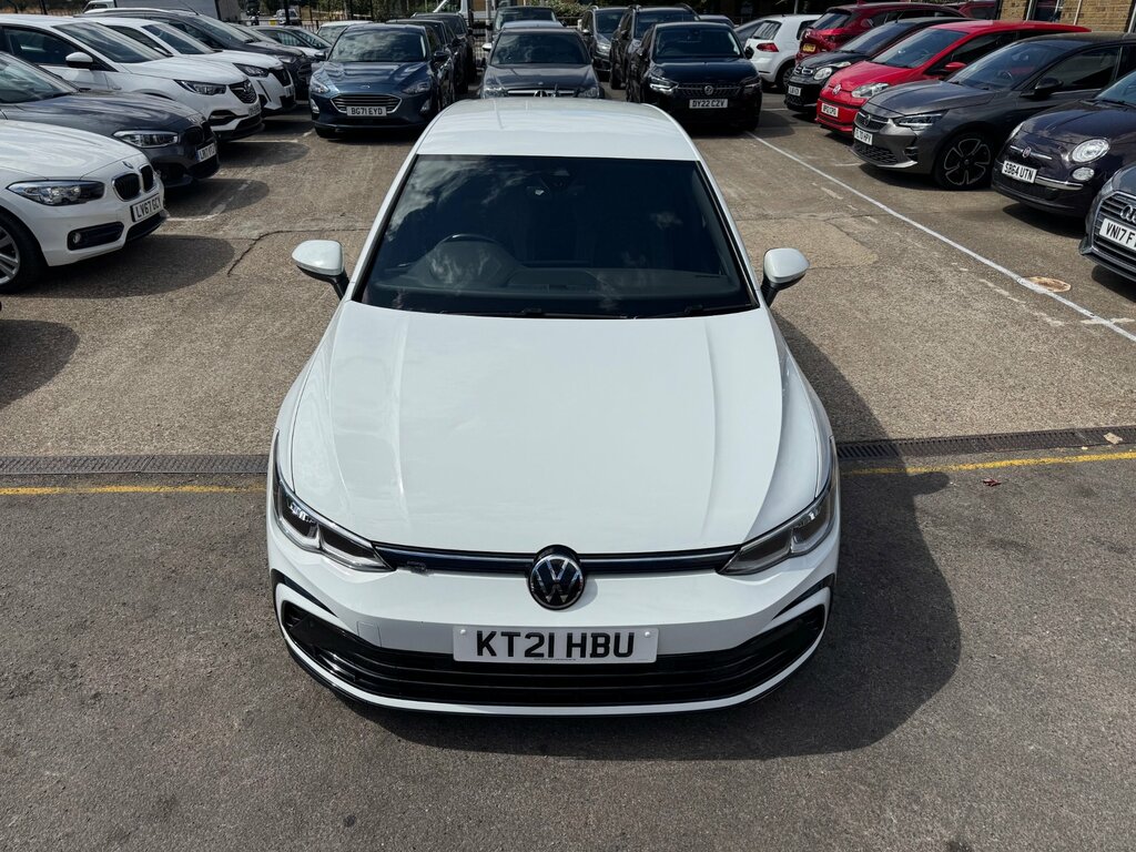 Volkswagen Golf 2.0 Tdi R-line Hatchback Dsg Euro 6 S White #3