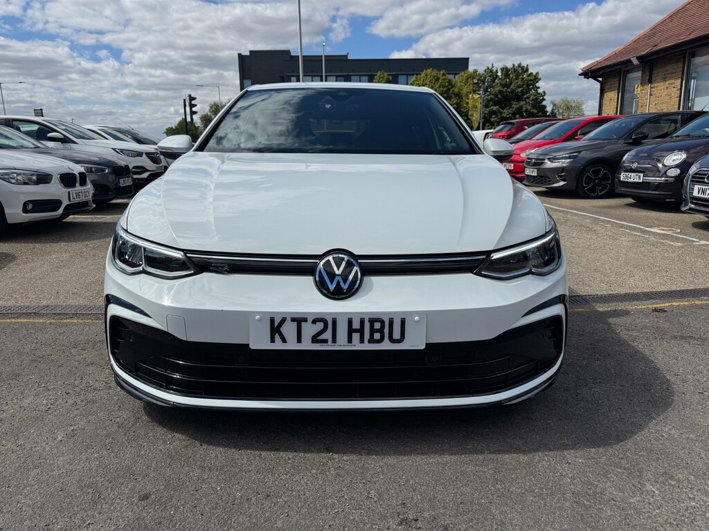 Volkswagen Golf 2.0 Tdi R-line Hatchback Dsg Euro 6 S White #6