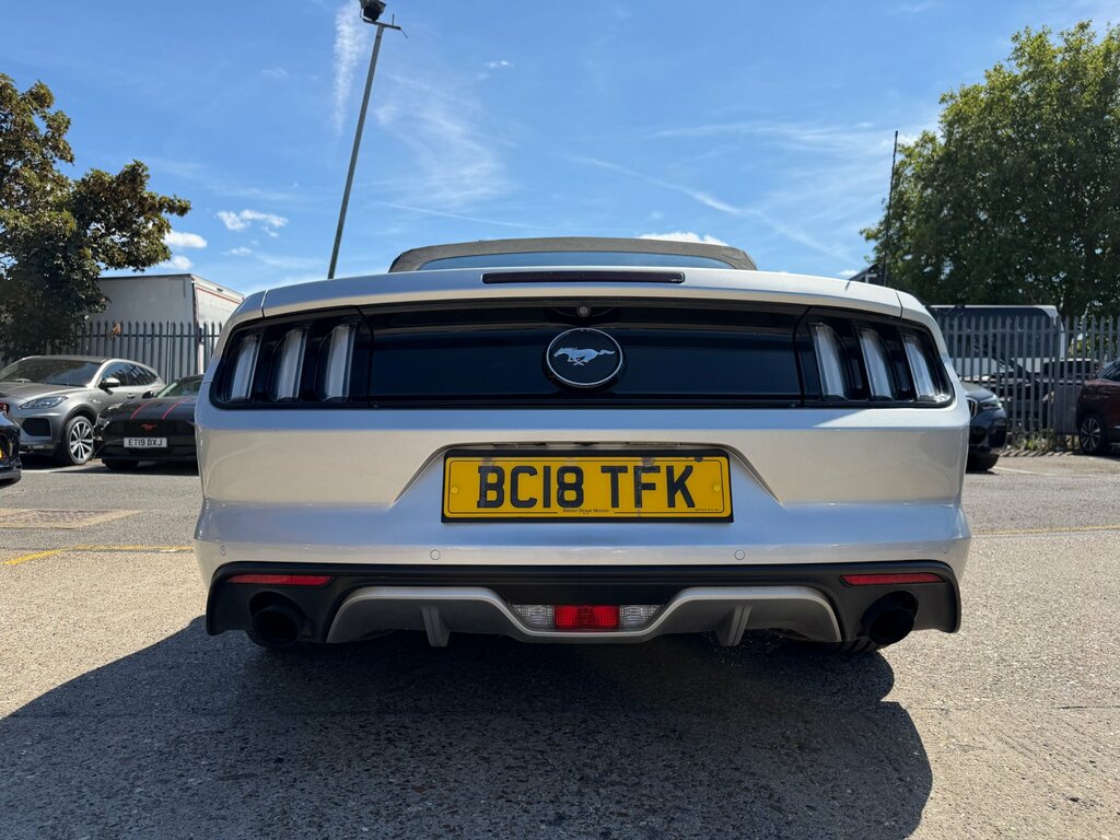 Ford Mustang 2.3T Ecoboost Convertible Euro 6 Black #10