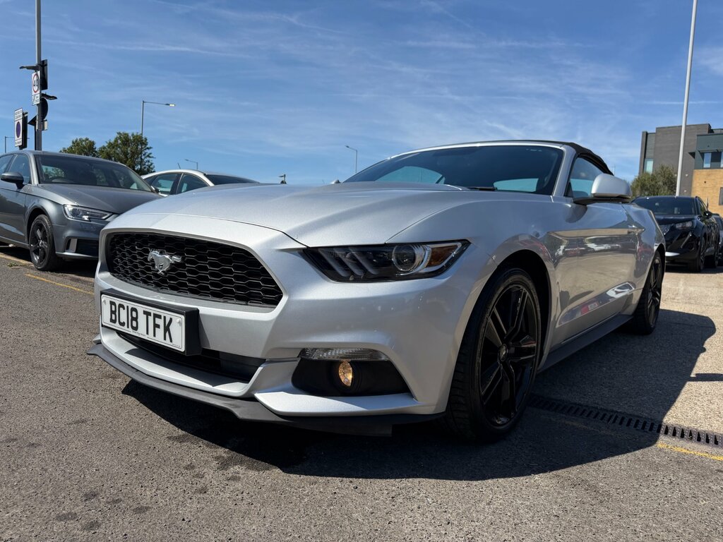Ford Mustang 2.3T Ecoboost Convertible Selshift Euro Silver #3