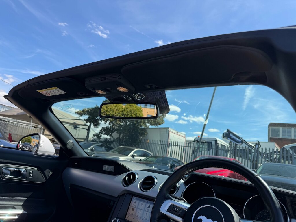 Ford Mustang 2.3T Ecoboost Convertible Euro 6 Black #32