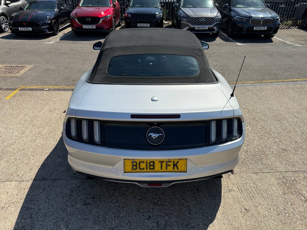 Ford Mustang 2.3T Ecoboost Convertible Euro 6 Black #11