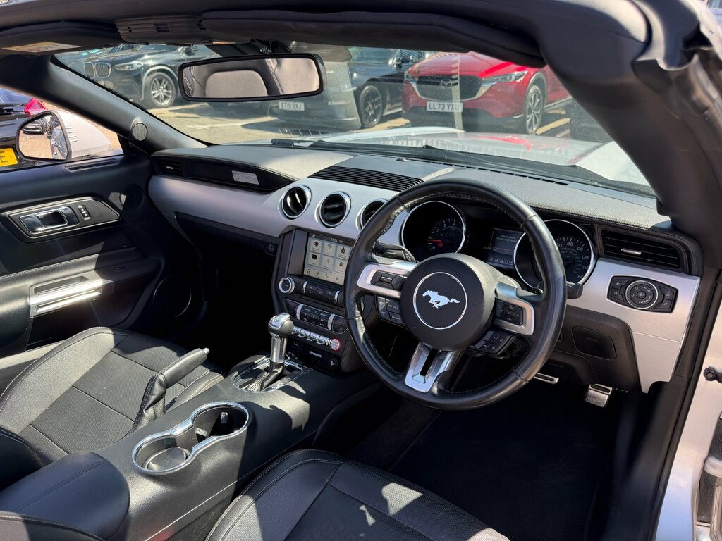 Ford Mustang 2.3T Ecoboost Convertible Euro 6 Black #28