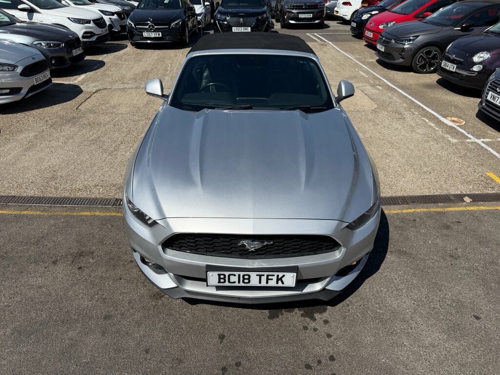 Ford Mustang 2.3T Ecoboost Convertible Selshift Euro Silver #6