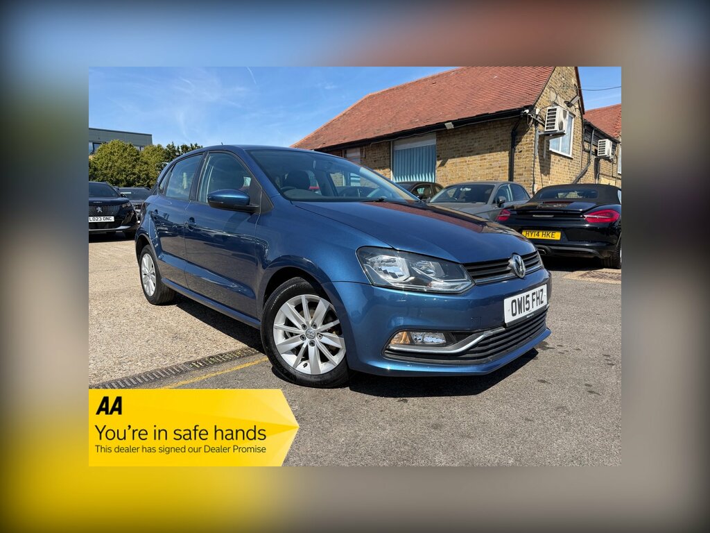 Volkswagen Polo 1.2 Tsi Bluemotion Tech Se Hatchback Ds Blue