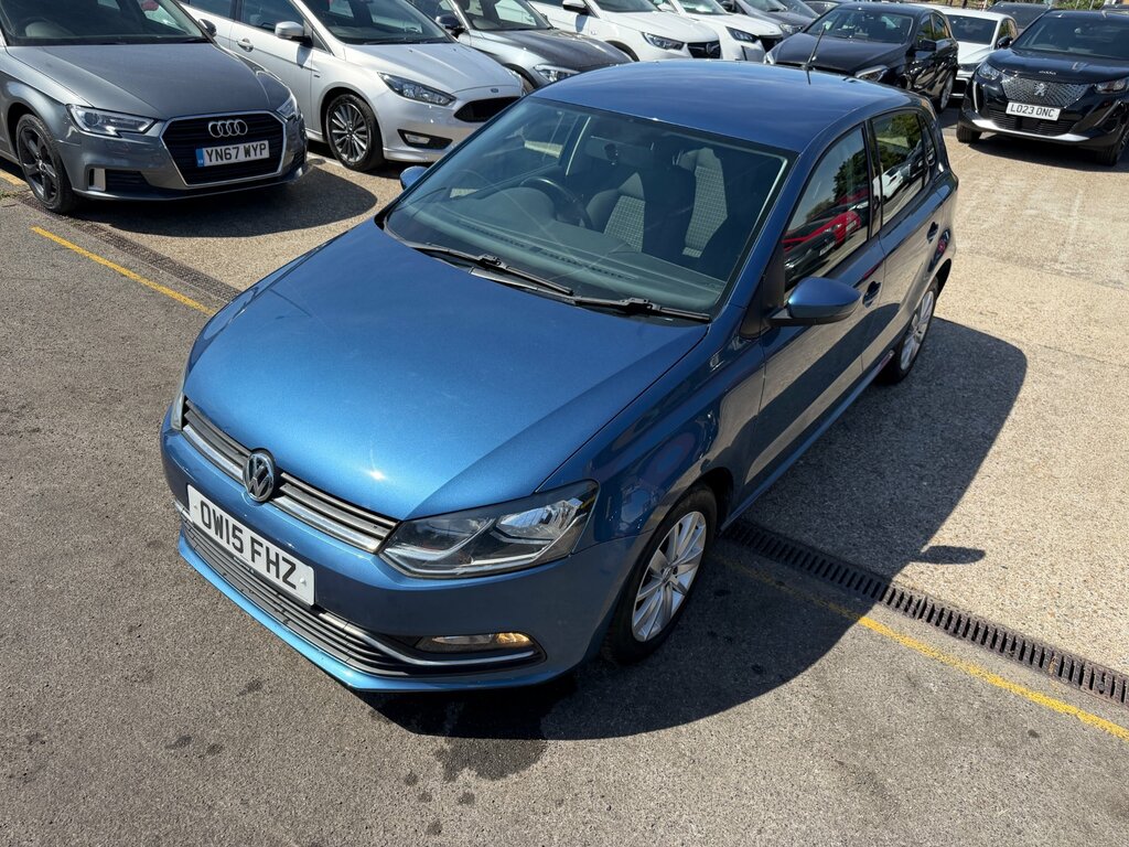 Volkswagen Polo 1.2 Tsi Bluemotion Tech Se Hatchback Ds Blue #5
