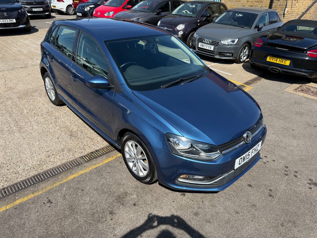 Volkswagen Polo 1.2 Tsi Bluemotion Tech Se Hatchback Ds Blue #3
