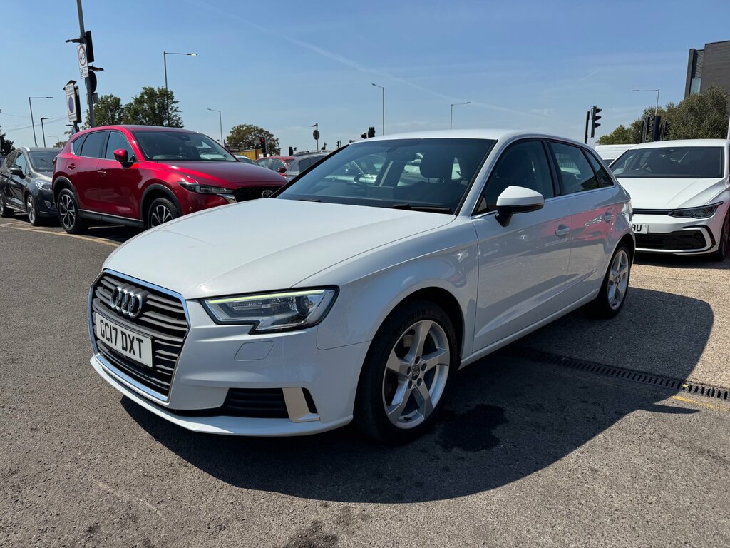 Audi A3 2.0 Tfsi Sport Sportback S Tronic Euro White #3