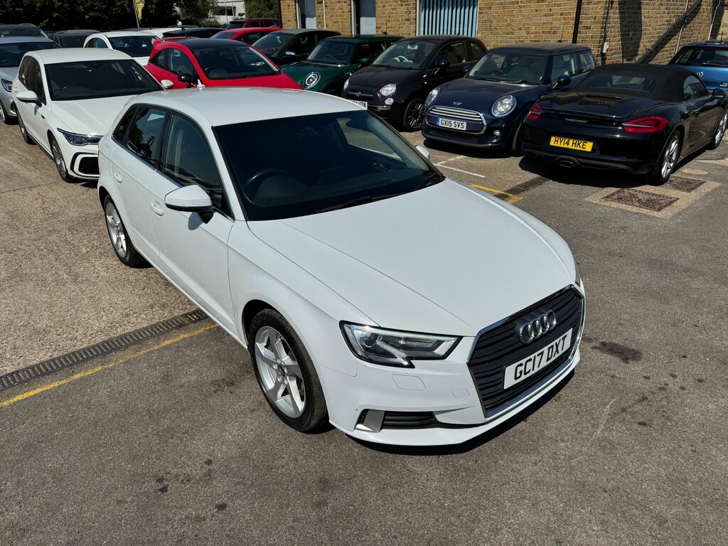 Audi A3 2.0 Tfsi Sport Sportback S Tronic Euro White #6