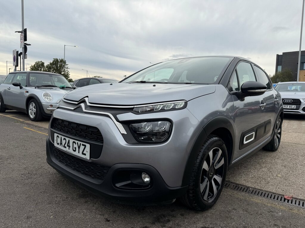 Citroen C3 1.2 Puretech Plus Hatchback Eat6 Euro 6 CA24GYZ Grey #3