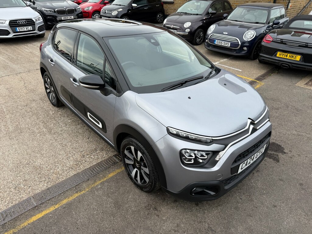 Citroen C3 1.2 Puretech Plus Hatchback Eat6 Euro 6 CA24GYZ Grey #2