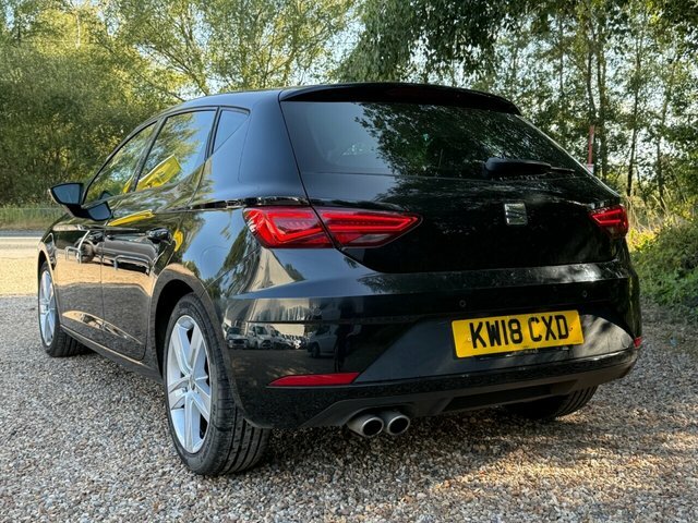 Seat Leon Tdi Fr Technology Hatchback Black #3