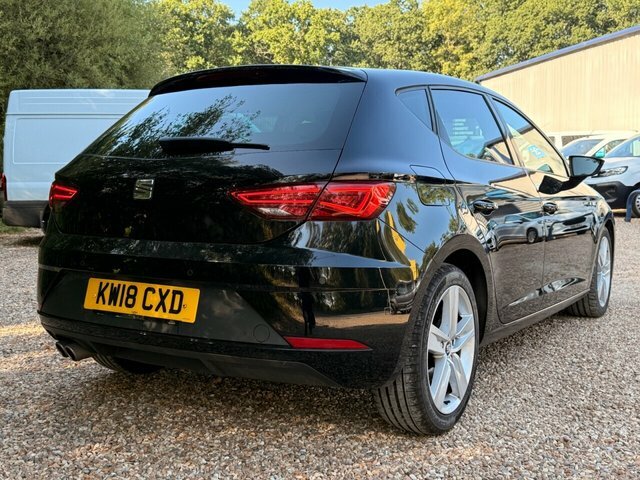 Seat Leon Tdi Fr Technology Hatchback Black #5