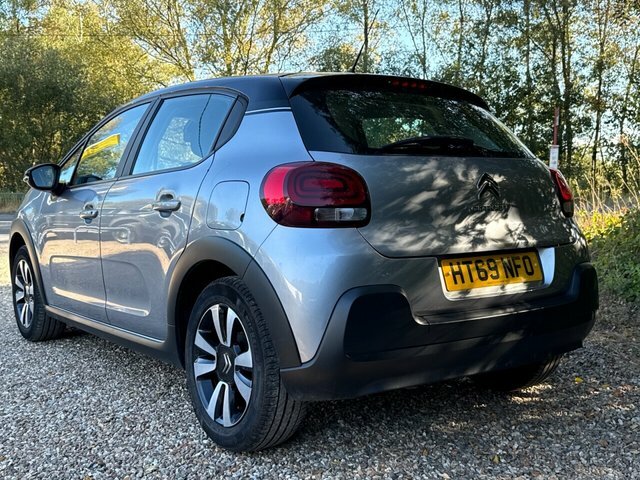 Citroen C3 Puretech Feel Hatchback HT69NFO Grey #3