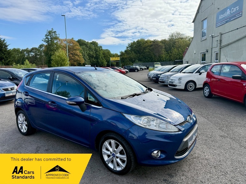 Ford Fiesta Zetec Blue