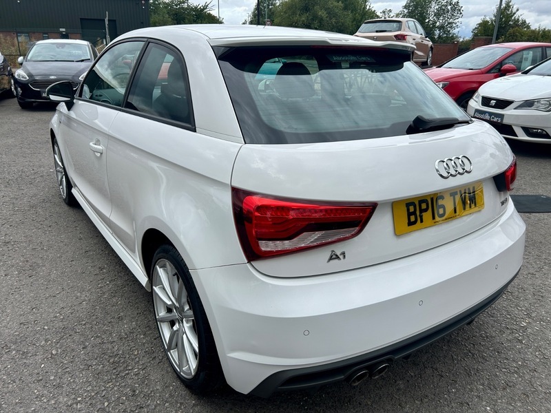Audi A1 Tfsi S Line 35 White #3