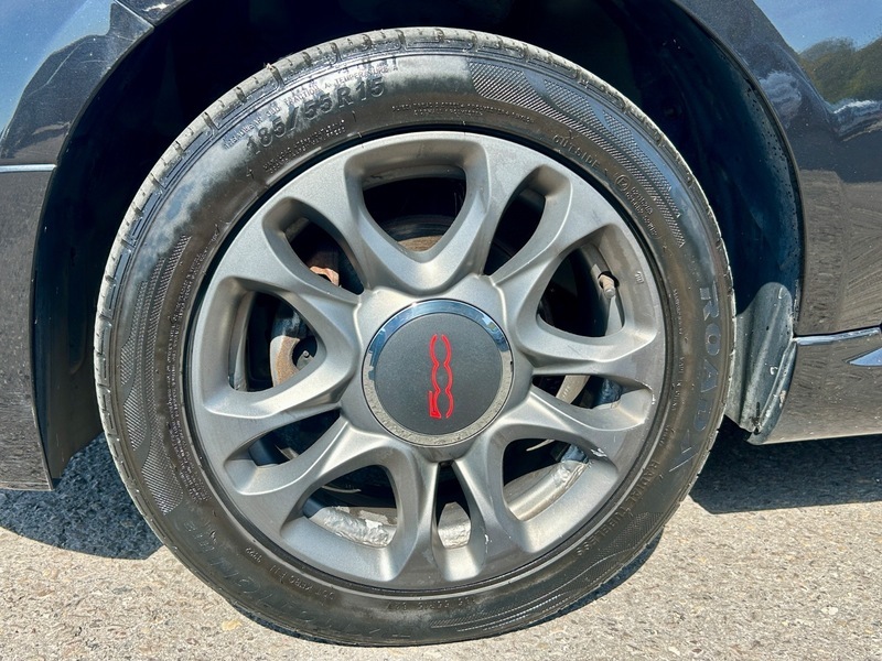 Fiat 500 S Euro 6Low Taxrear Black #6