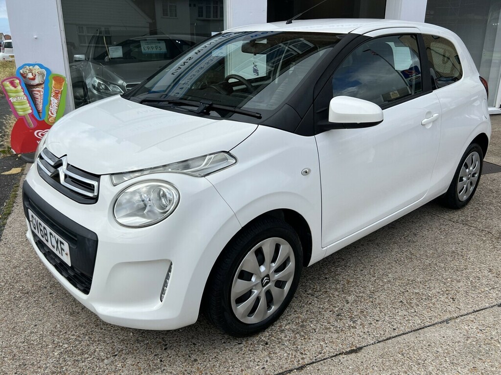 Citroen C1 Vti Feel White #6