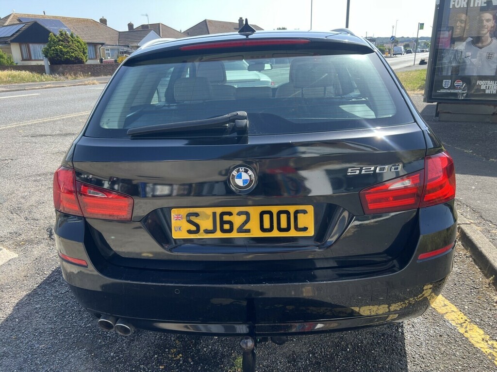 BMW 5 Series 520D Se Black #4