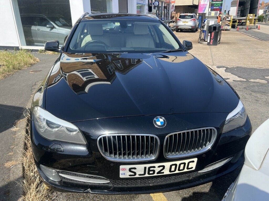 BMW 5 Series Saloon 2.0 520D Se Saloon 2012 Black #8