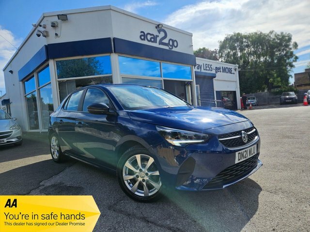 Vauxhall Corsa 1.2 Se Premium Hatchback Euro 6 DN21WLU Blue