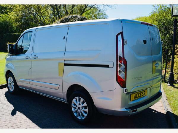 Ford Transit Custom Panel Van 2.0 300 Ecoblue Limited L1 H1 Euro Silver #6
