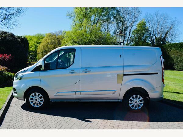 Ford Transit Custom Panel Van 2.0 300 Ecoblue Limited L1 H1 Euro Silver #2