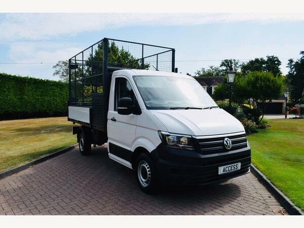 Volkswagen Crafter Tipper 2.0 Tdi Cr35 Cage Tipper With Aircon White #5