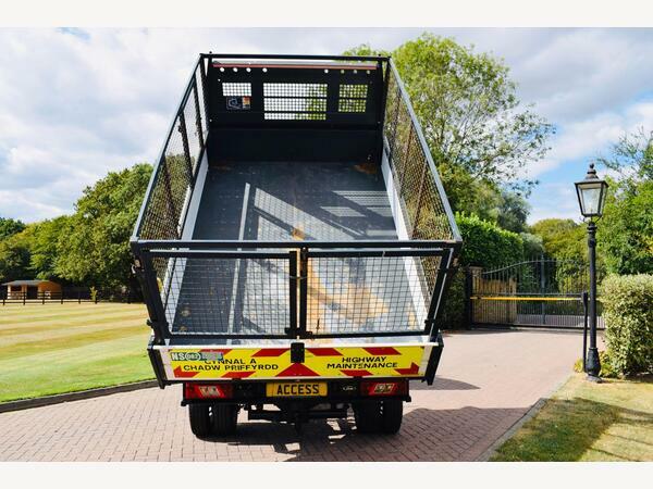 Ford Transit Custom Tipper 350 Caged Tipper With Twin Rear Wheel HK23XZR White #3