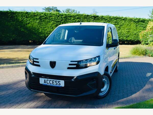 Peugeot Partner Panel Van 1.5 Bluehdi 1000 Professional Standard P White #2