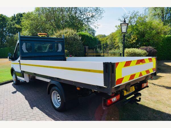Ford Transit Custom Dropside 2.0 350 Ecoblue Leader Premium Dropside 2 WN73PYU White #3