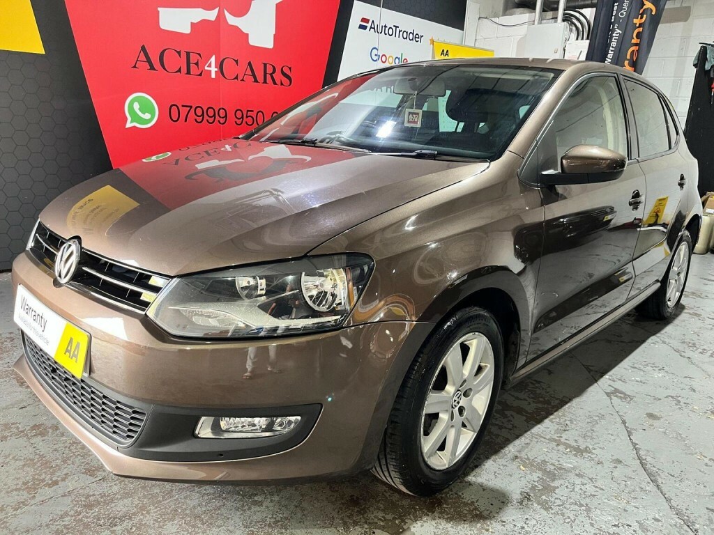 Volkswagen Polo 1.4 Tdi Bluemotion Tech Sel Hatchback M White #46