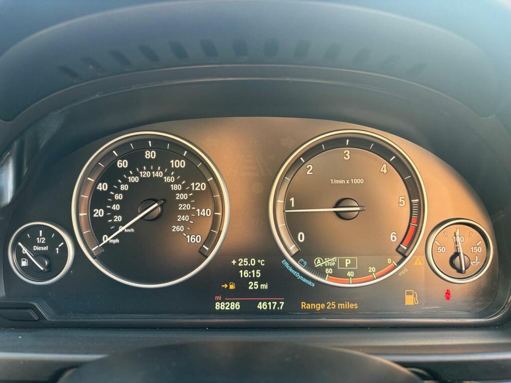 BMW 5 Series 530D M Sport Rj14lhz Ulez Grey #20