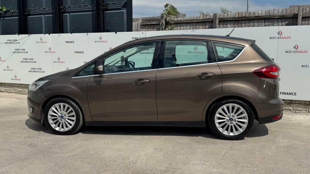 Ford C-Max 2.0 Tdci Titanium Powershift Euro 6 Ss Nav Brown #5
