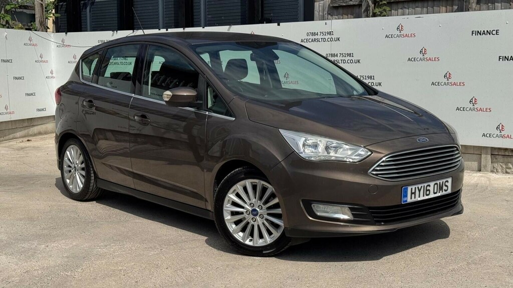 Ford C-Max 2.0 Tdci Titanium Powershift Euro 6 Ss Nav Brown