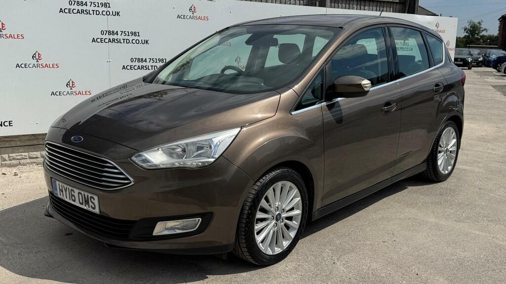 Ford C-Max 2.0 Tdci Titanium Powershift Euro 6 Ss Nav Brown #4
