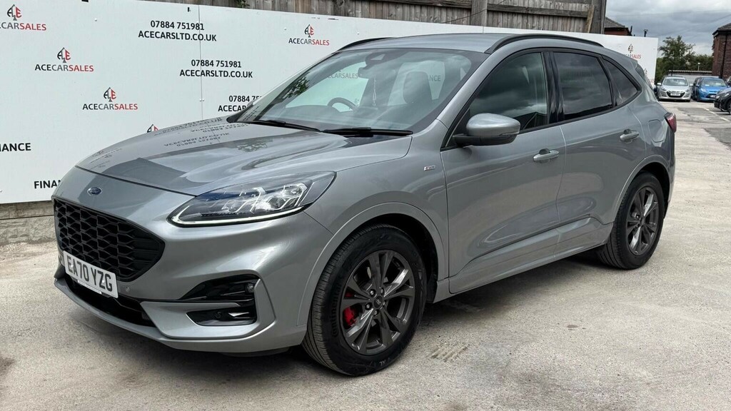 Ford Kuga 1.5 Ecoblue St-line Edition Euro 6 Ss Silver #4
