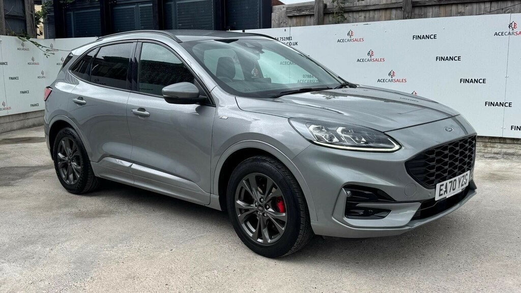 Ford Kuga 1.5 Ecoblue St-line Edition Euro 6 Ss Silver #2